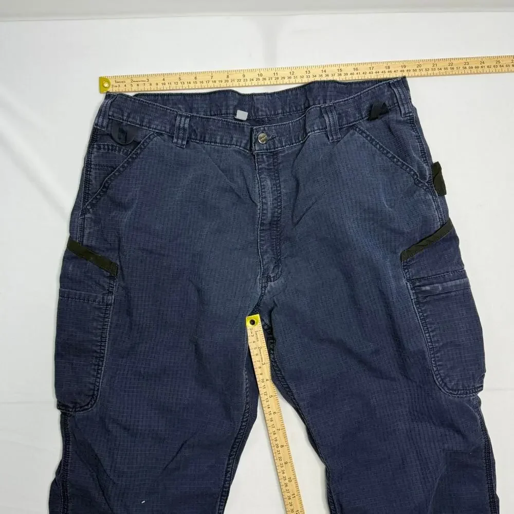 Cahartt Navy Blue Cargo Pants Size 42x32